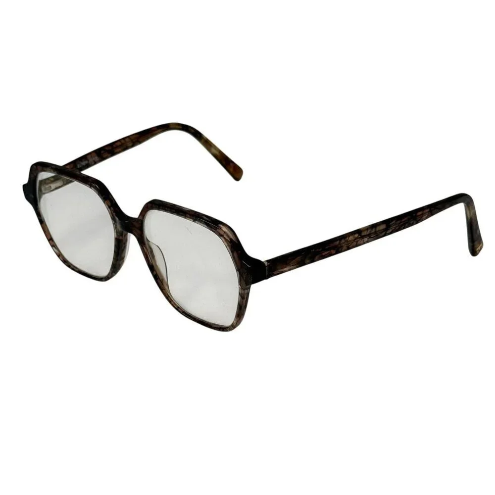 Elton John Eyewear Carnaby Brown Tortoise Unisex Frames Square